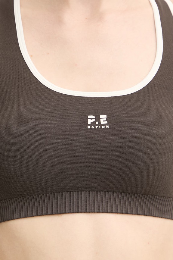 P.E Nation biustonosz sportowy Adaption 261C013 brązowy