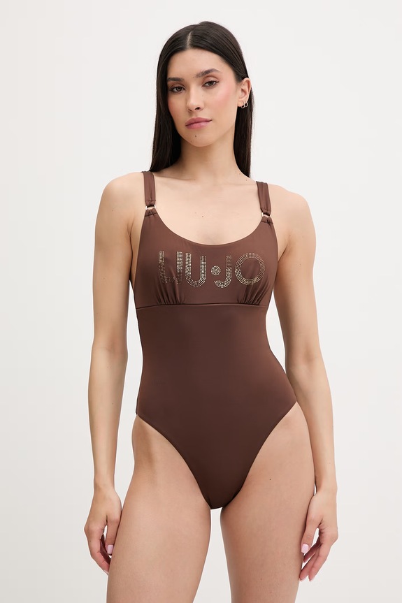 Liu Jo costum de baie dintr-o singură piesă pentru femei maro VA6006.J3899
