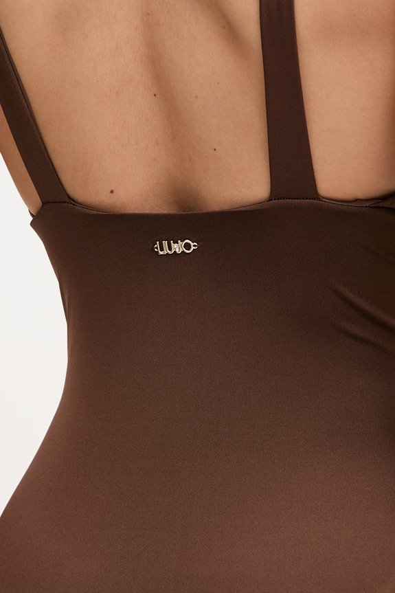 Liu Jo costum de baie dintr-o singură piesă pentru femei maro VA6006.J3899