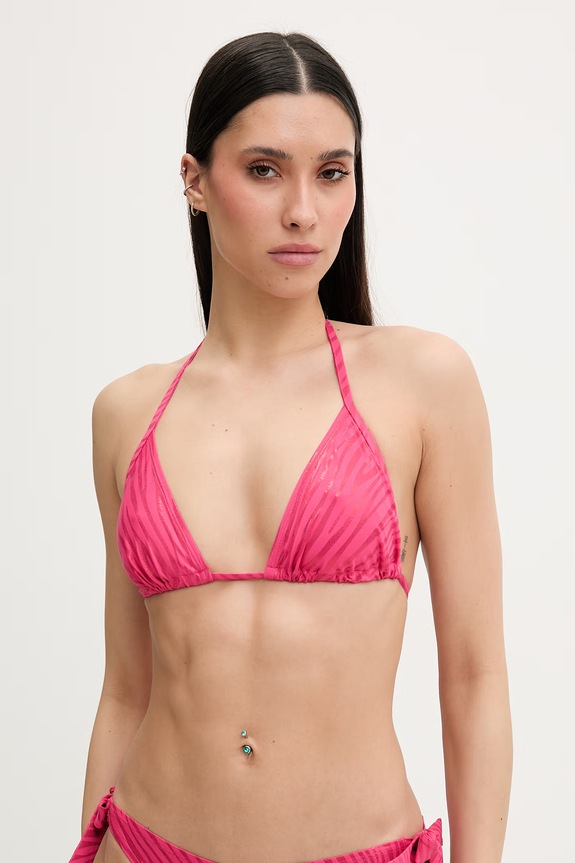 Liu Jo costum de baie din două piese pentru femei VA6188.J3928 roz SS26