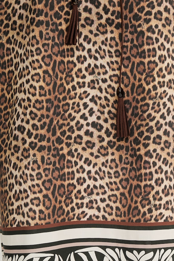 Liu Jo rochie de vară cu vâscoză VA6049.TS123