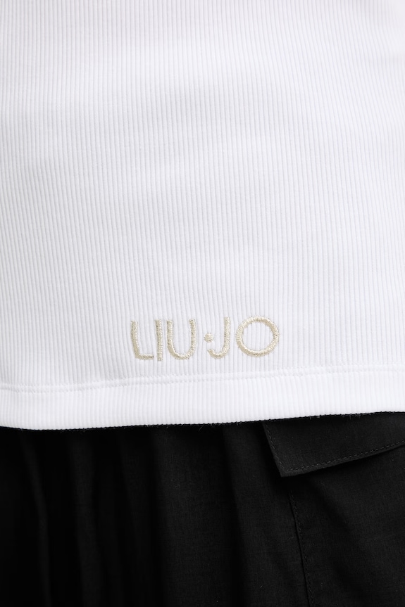 Liu Jo top de plajă pentru femei VA6122.J4822 alb