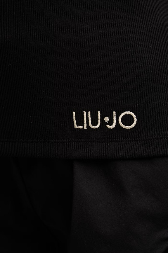 Liu Jo top de plajă pentru femei VA6122.J4822 negru