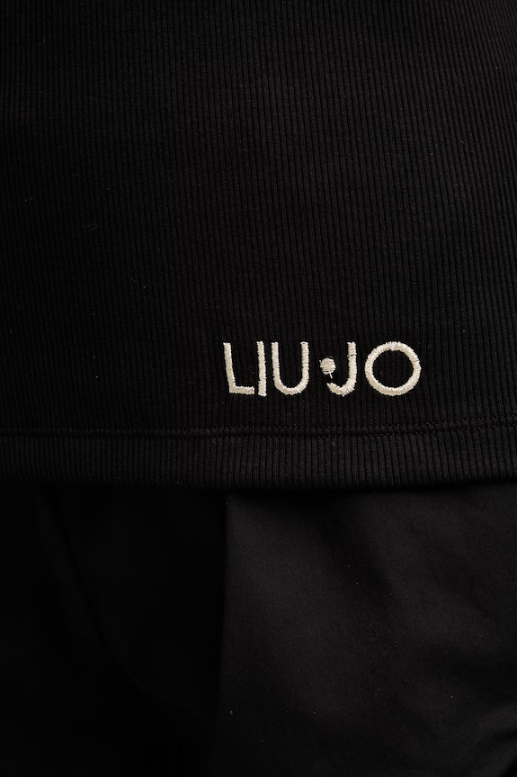 Liu Jo top de plajă pentru femei VA6122.J4822 negru