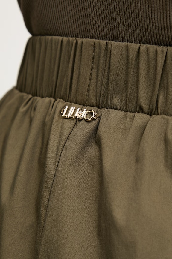 Liu Jo pantaloni scurți de plajă pentru femei verde VA6128.TS330