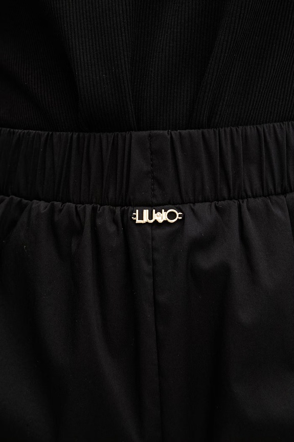Liu Jo pantaloni scurți de plajă pentru femei negru VA6128.TS330