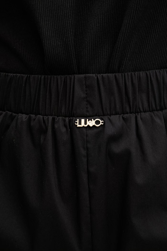 Liu Jo pantaloni scurți de plajă pentru femei negru VA6128.TS330
