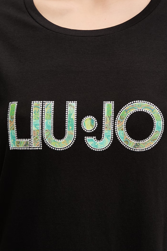 Liu Jo rochie de plajă pentru femei negru VA6212.JS003