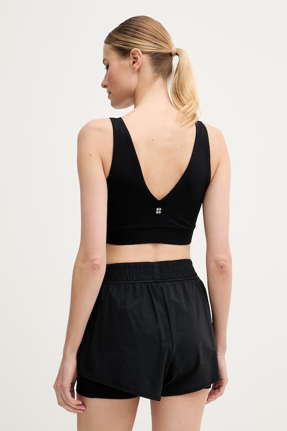 Ρούχα Sweaty Betty μπουστάκι γιόγκα Studio Voop SB10037 μαύρο