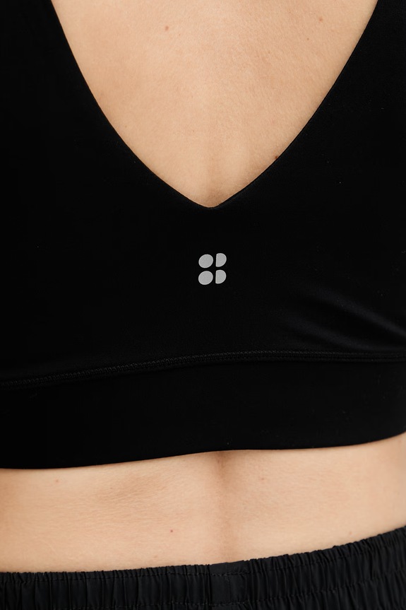 Sweaty Betty μπουστάκι γιόγκα Studio Voop SB10037 μαύρο