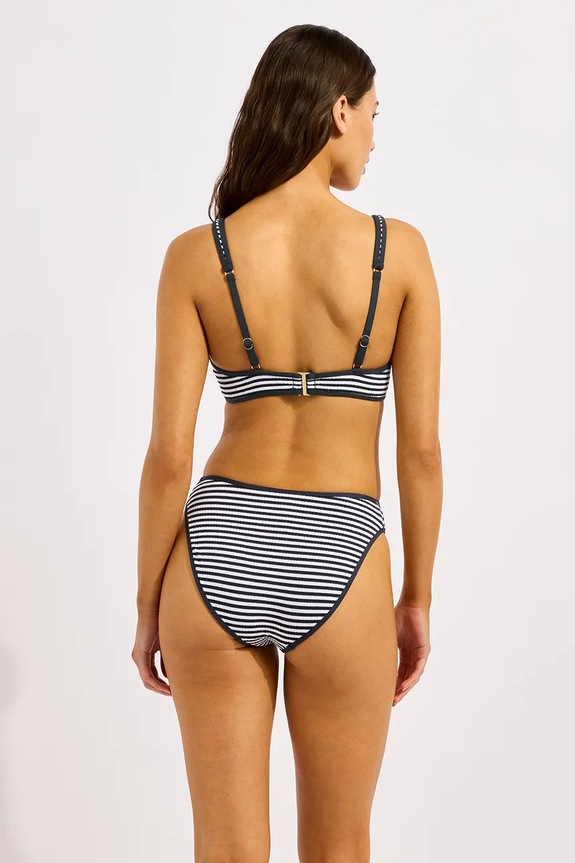 Seafolly bikini pentru femei High Leg Pant 40753.281 bleumarin SS26