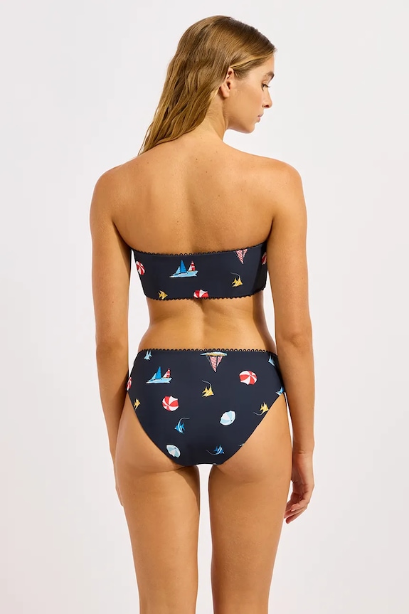 Seafolly plavkové nohavičky dámske Retro 40633.303 tmavomodrá SS26