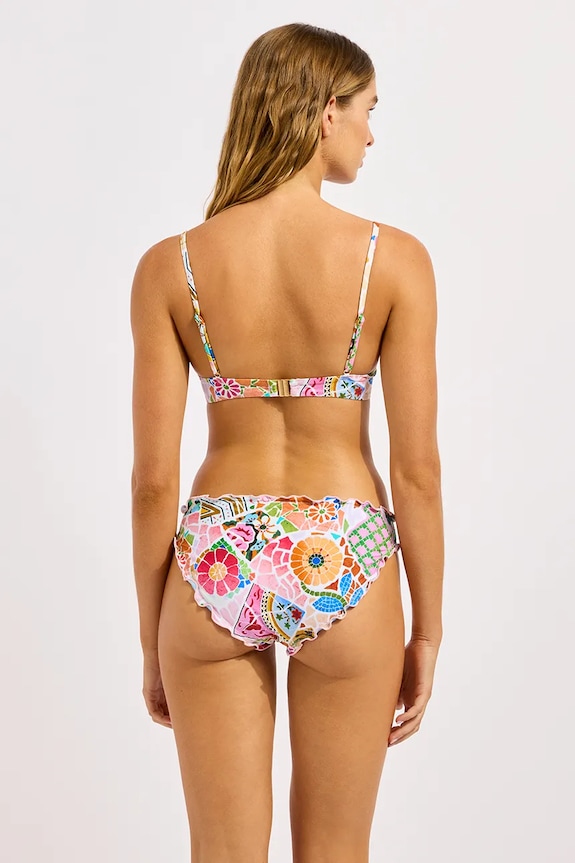 Seafolly chiloți de baie pentru femei Hipster 40758.300 multicolor SS26