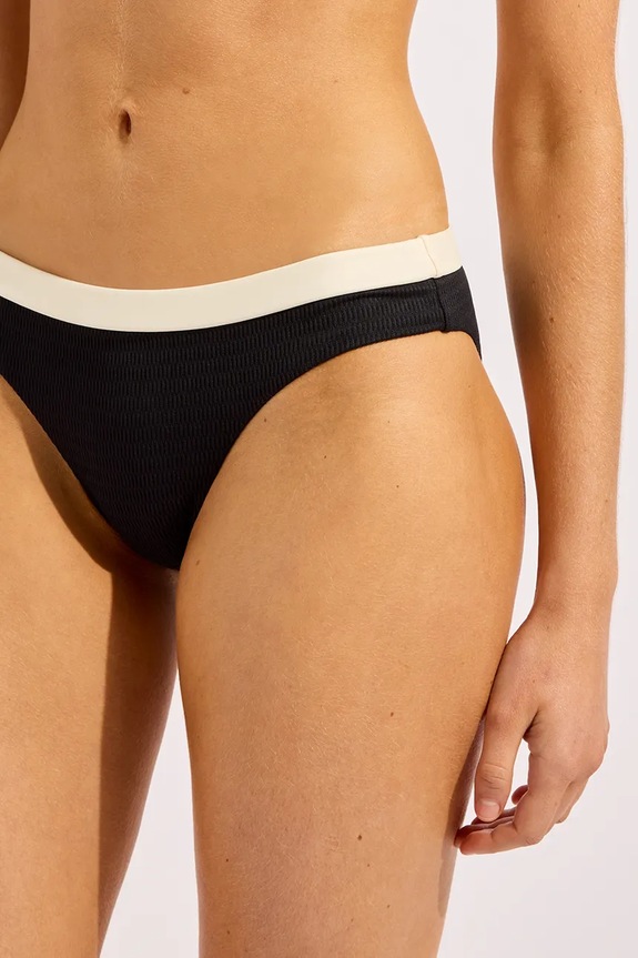 Seafolly chiloți de baie pentru femei Hipster negru 40368.305
