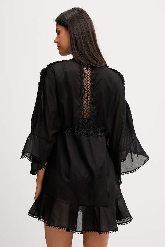 Ρούχα Charo Ruiz Ibiza τσάντα παραλίας Γυναικεία Antonella 221209 μαύρο