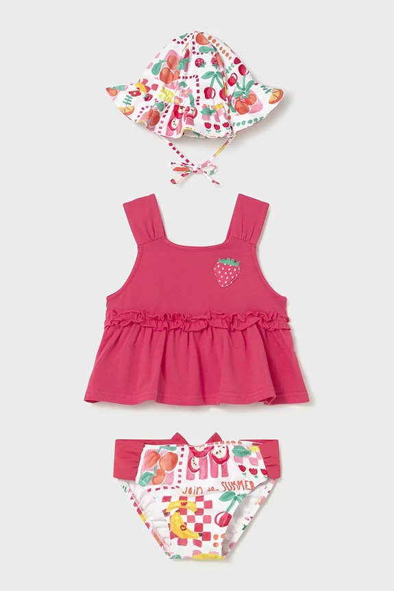 Dječji dvodijelni kupaći kostim Mayoral Proizvod za bebe roza 1654.4L.Baby.PPY2