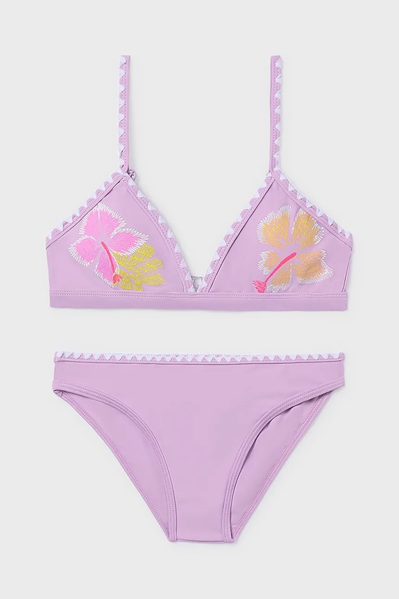Mayoral costum de baie pentru copii din două piese moale violet 6775.8K.Junior.PPY2