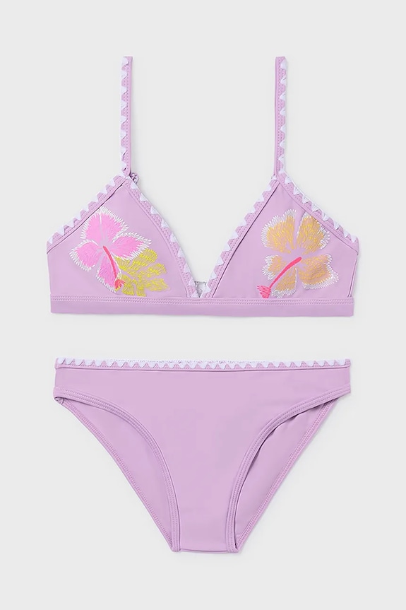 Mayoral costum de baie pentru copii din două piese moale violet 6775.8K.Junior.PPY2