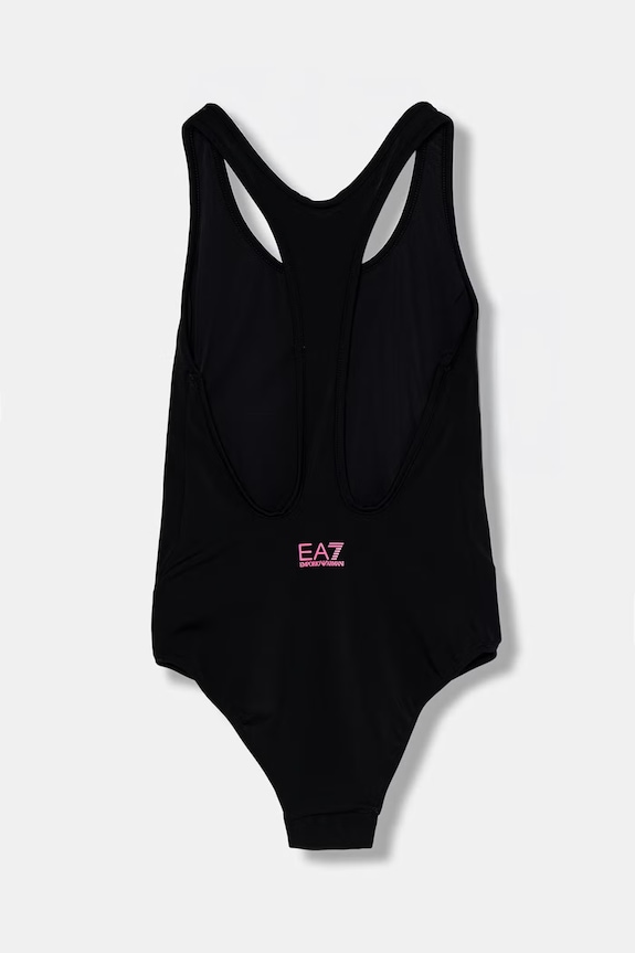 EA7 Emporio Armani strój kąpielowy jednoczęściowy dziecięcy 7G000193.AF20663 czarny SS26