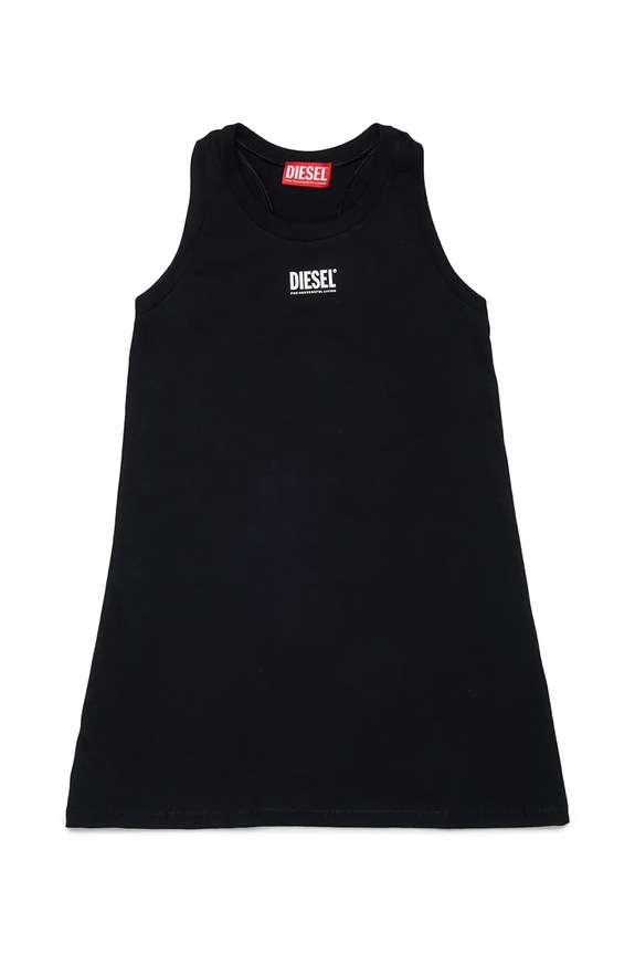 Diesel sukienka plażowa dziecięca MCUNDY SW COVER-UPS czarny J02731.00YI9