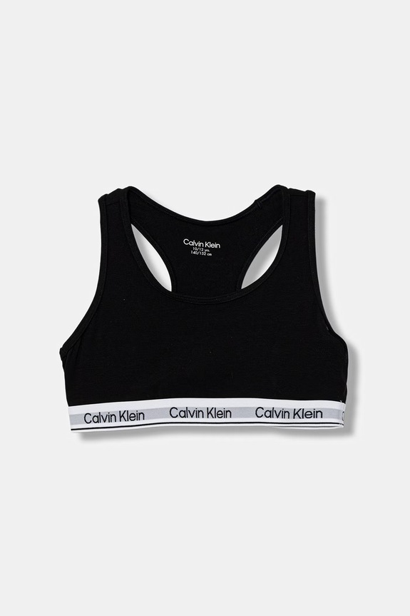 Calvin Klein Underwear sutien pentru copii din bumbac cu elastan pachet de 3 G80G800743.PPY2 gri SS26