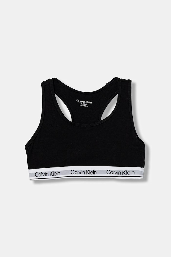 Calvin Klein Underwear sutien pentru copii din bumbac cu elastan pachet de 3 G80G800743.PPY2 gri SS26