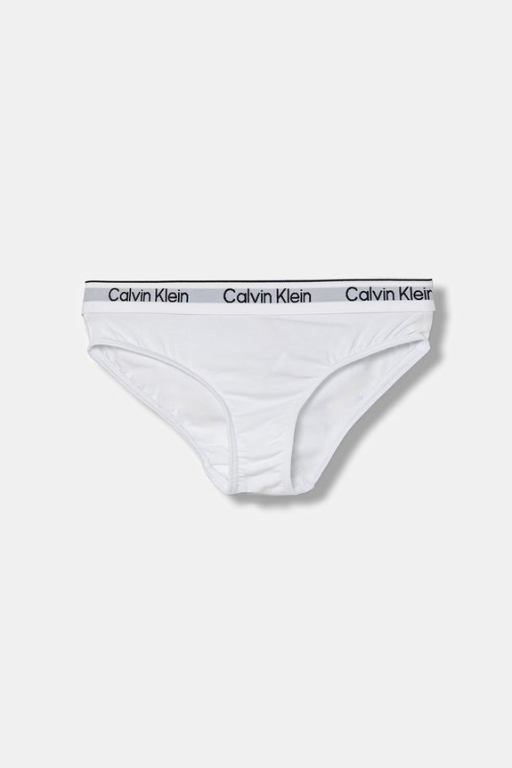 Calvin Klein Underwear Σλιπ Παιδικά βαμβακερά με ελαστάν 2-pack G80G800726.PPY2 λευκό SS26