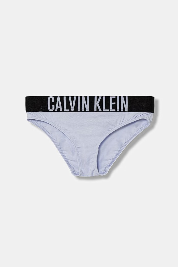 Calvin Klein Underwear nohavičky detské bavlnené s elastanom 2-pak modrá G80G800730.PPY2