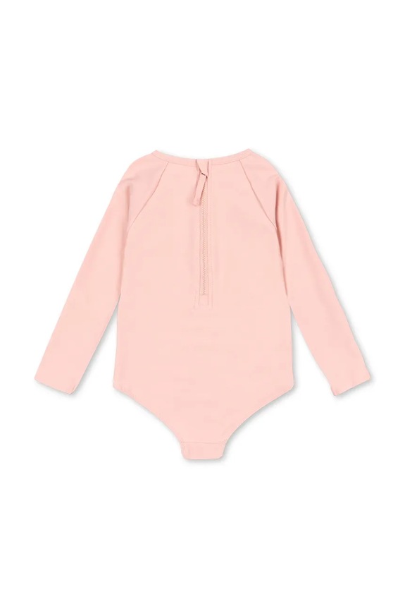 Ολόσωμο παιδικό μαγιό Konges Sløjd KITTY LS SWIMSUIT GRS KS104918.PPY2 ροζ SS26