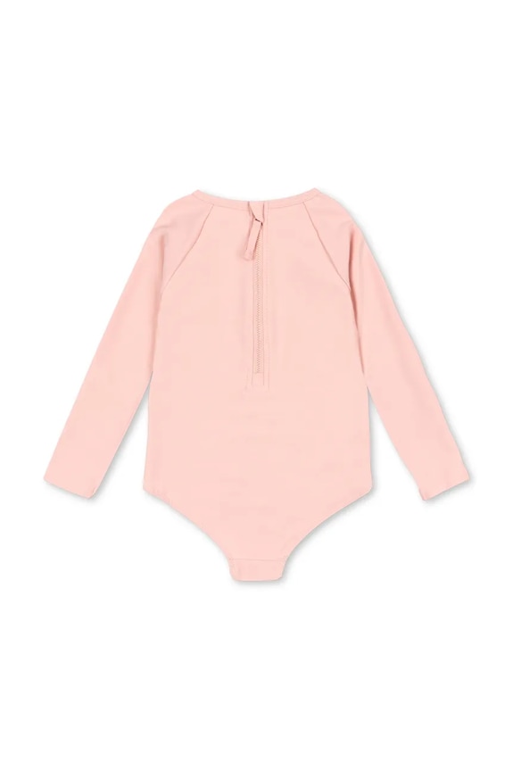 Ολόσωμο παιδικό μαγιό Konges Sløjd KITTY LS SWIMSUIT GRS KS104918.PPY2 ροζ SS26