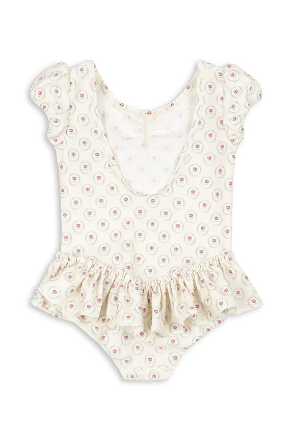 Djevojčice Dječji jednodijelni kupaći kostim Konges Sløjd MALTI SWIMSUIT GRS KS104980.PPY2 bež