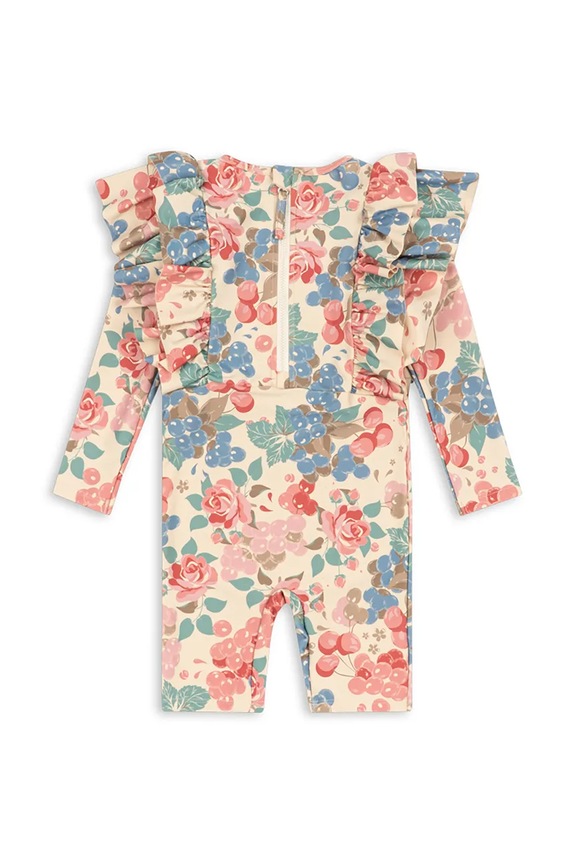 Ολόσωμο παιδικό μαγιό Konges Sløjd MANUCA FRILL ONESIE GRS KS104986.PPY2 πολύχρωμο SS26