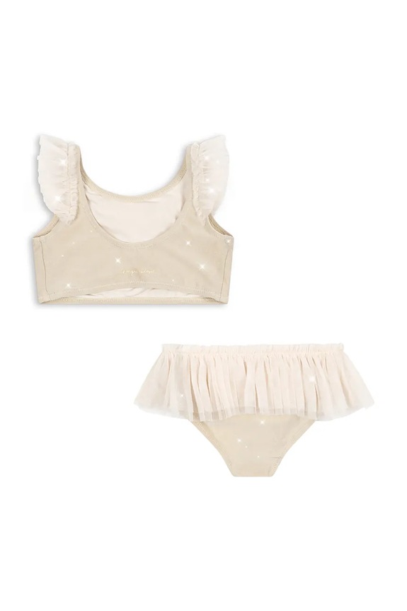 Dvojdielne detské plavky Konges Sløjd AMANDINE BIKINI KS104631.PPY2 béžová SS26