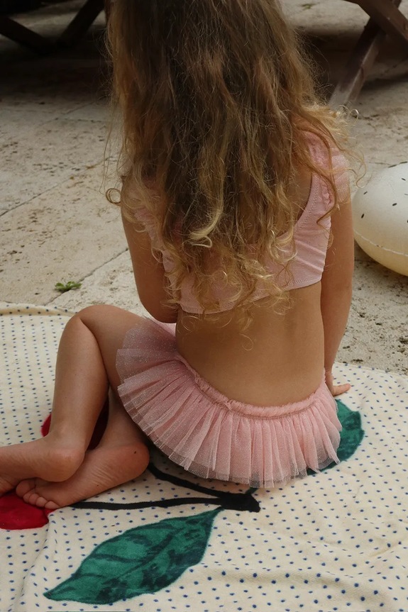 Dvojdielne detské plavky Konges Sløjd AMANDINE BIKINI KS104631.PPY2