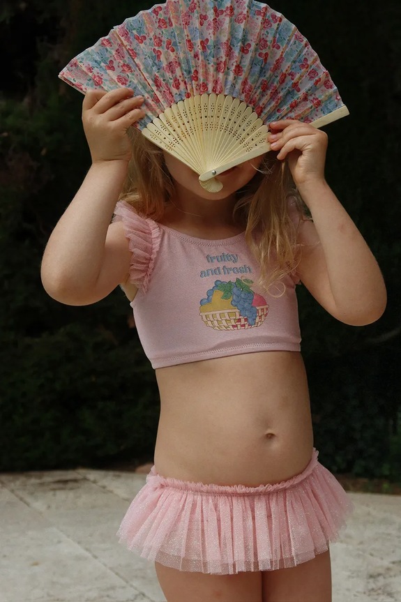 Dvojdielne detské plavky Konges Sløjd AMANDINE BIKINI KS104631.PPY2