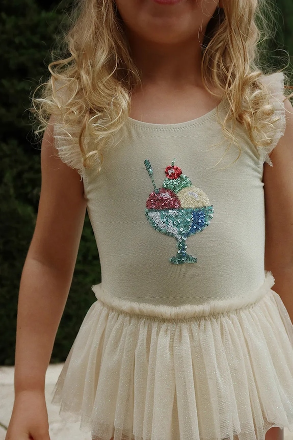 Konges Sløjd egyrészes gyerek fürdőruha AMANDINE SWIMSUIT KS104633.PPY2