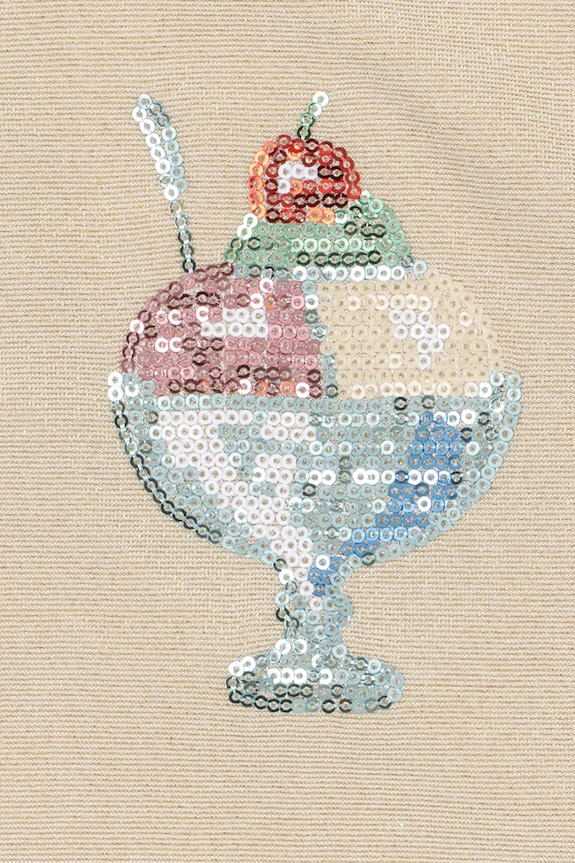 Konges Sløjd egyrészes gyerek fürdőruha AMANDINE SWIMSUIT KS104633.PPY2 bézs