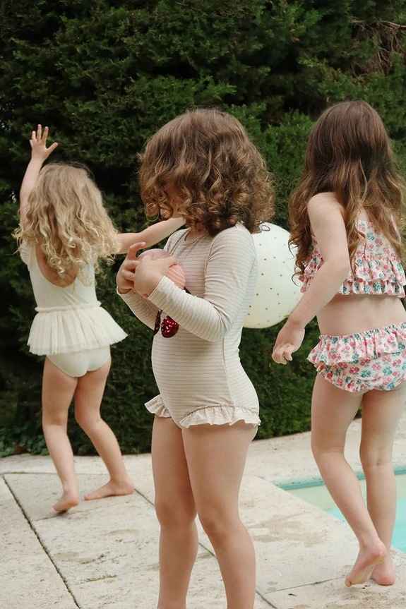 Ολόσωμο παιδικό μαγιό Konges Sløjd JADE LS SWIMSUIT KS104856.PPY2