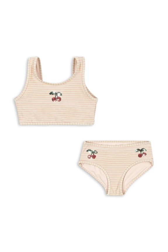 Konges Sløjd strój kąpielowy dwuczęściowy dziecięcy JADE SWIM BIKINI różowy KS104857.PPY2
