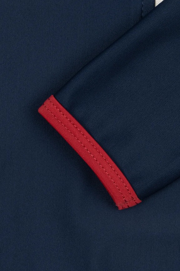 Jednodielne detské plavky Konges Sløjd LAGUNA LS SWIMSUIT GRS KS104923.PPY2 tmavomodrá