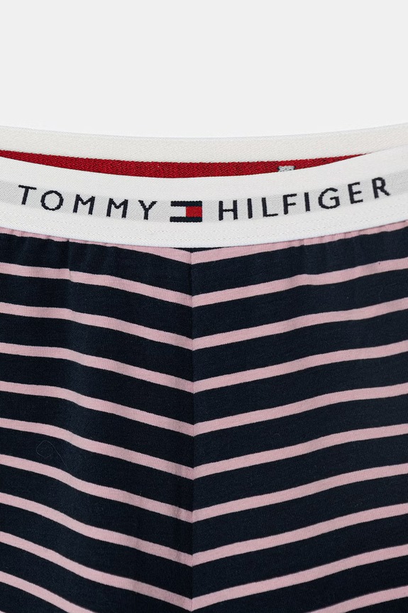 Fete Tommy Hilfiger pijama din două piese copii din bumbac cu elastan UG0UG00818.PPY2 roz