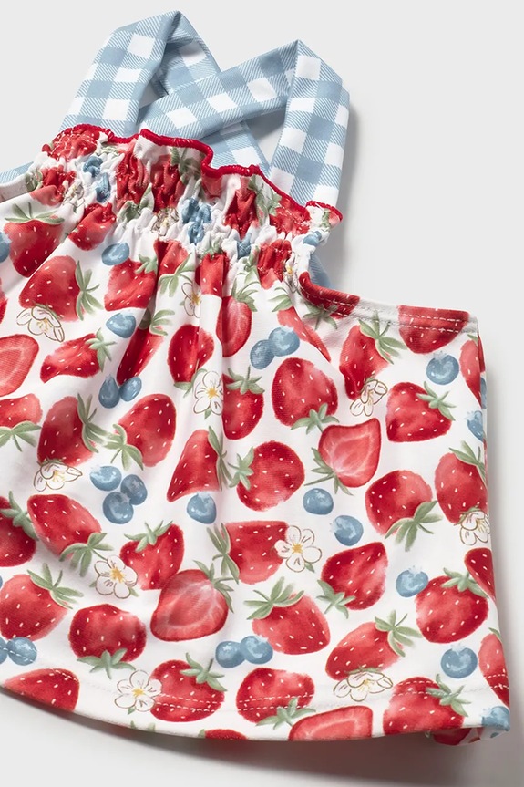 Mayoral Newborn costum de baie din două piese pentru bebeluși rosu 1635.2R.Newborn.PPY2