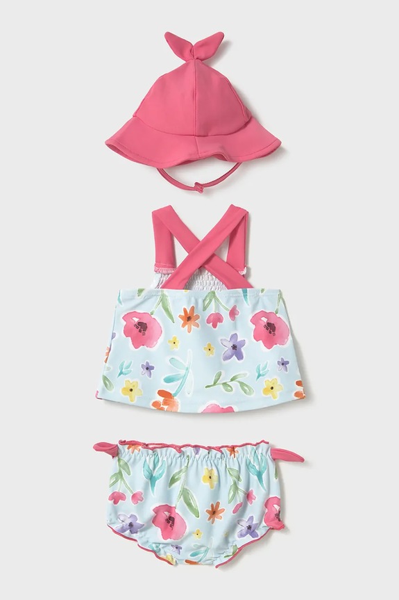 Dvojdielne plavky pre bábätká Mayoral Newborn 1635.2R.Newborn.PPY2 modrá SS26