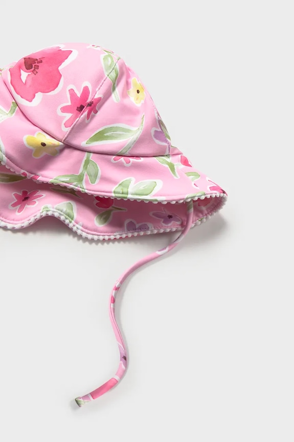 Jednodijelni kupaći kostim za bebe Mayoral Newborn roza 1737.2Q.Newborn.PPY2