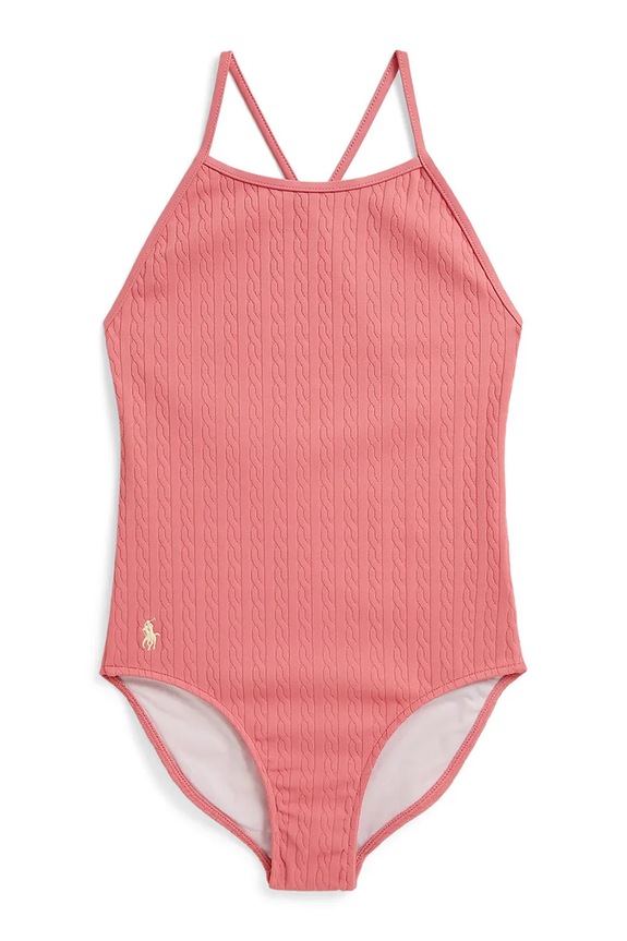 Polo Ralph Lauren jednodielne plavky detské ružová 313A11510001