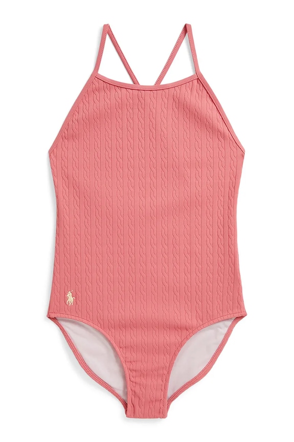 Polo Ralph Lauren jednodielne plavky detské ružová 313A11510001