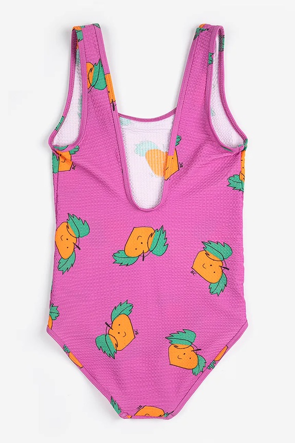 Fete Bobo Choses costum de baie dintr-o bucată pentru copii Tangerine 126AC125 roz