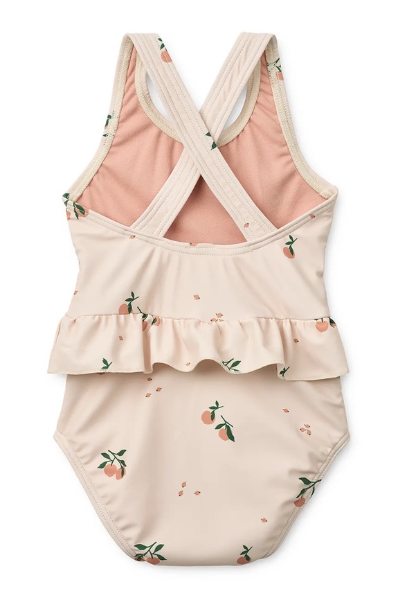 Liewood egyrészes fürdőruha gyerek Amara Baby Printed Swimsuit LW20446.PPY2 narancssárga SS26