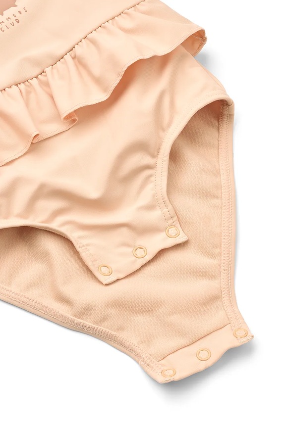 Lány Liewood egyrészes fürdőruha gyerek Amara Baby Swimsuit w Bow LW20504.PPY2 narancssárga