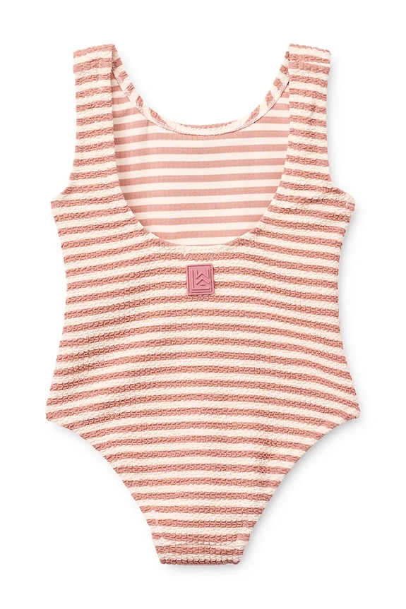 Liewood gyerek egyrészes fürdőruha Bianco Stripe Swimsuit LW20645.PPY2 rózsaszín SS26